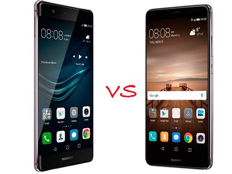 Huawei Ascend Mate vs Huawei P9 Karşılaştırma